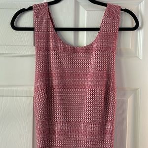 Banana Republic red dress